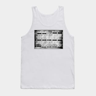 Stacked Apple Crates BnW Tank Top